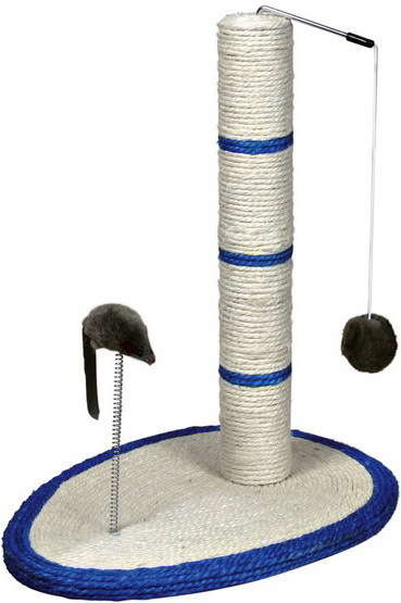 Trixie drapak słupek z piłką i myszką 45 cm