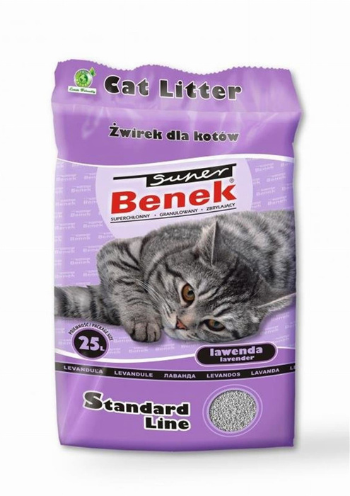 Super Benek Lawenda - różowy 25l