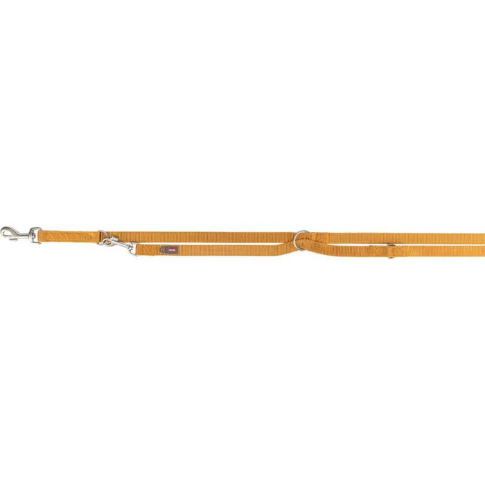 Trixie Smycz regulowana Premium taśma curry XS: 2,00m/10mm