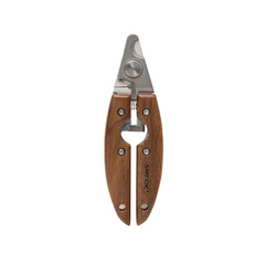 Barry King Obcinacz do pazurów dla zwierząt drewno orzechowe stal szer, 4,4x13,9 cm