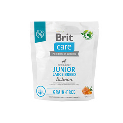 Brit Care Dog Grain-free Junior Large Breed z łososiem 1kg