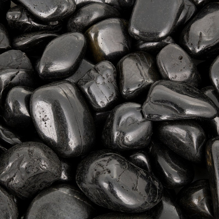 Terra Natura Kamienie polerowane Black Pebble IV 30-50mm 10 kg/opak