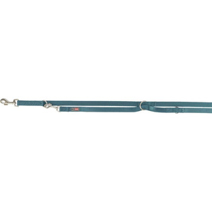 Trixie Smycz regulowana Premium taśma petrol M-L: 2,00m/20mm