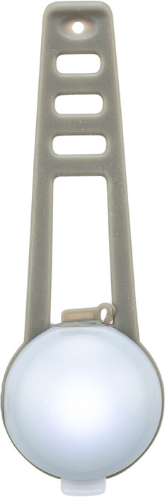 Trixie Flasher USB zawieszka świecąca dla psa grafitowa 4 × 11,5cm