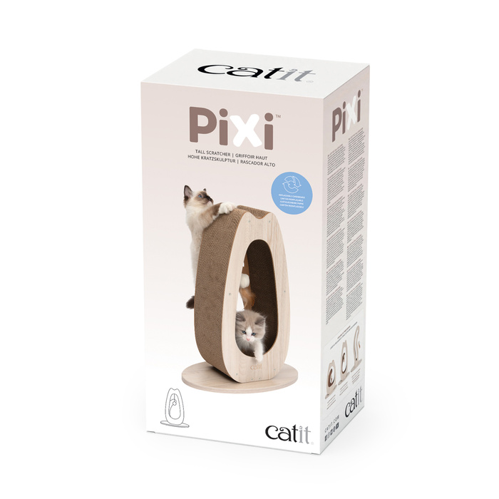 Catit Pixi Scratcher Tall drapak dla kota kartonowy 45x23,5x56cm wysoki