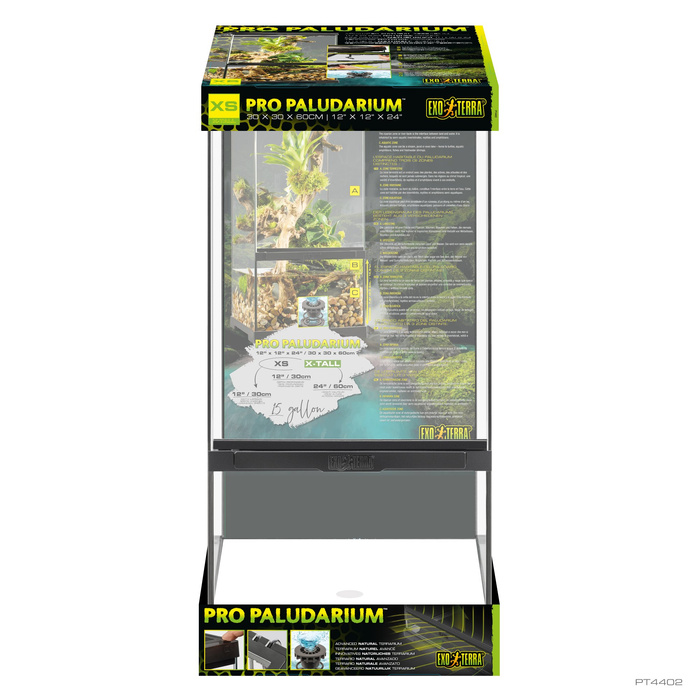 ExoTerra Paludarium Pro XS wysokie 30x30x60cm