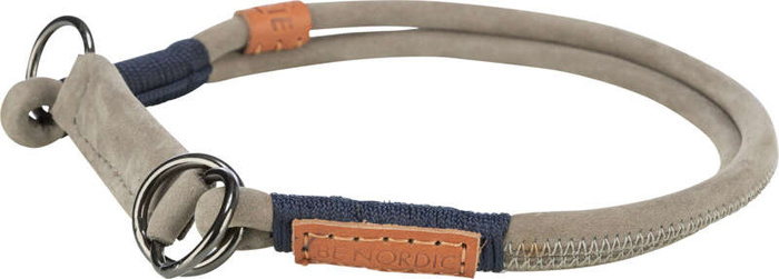 Trixie Obroża zaciskowa Be Nordic XL: 60cm/10mm szara