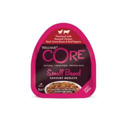 Wellness Core Small Breed Karma Mokra Kurczak Wołowina 85g
