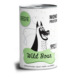 Pepe Monoprotein Wild Boar 400g dla psa