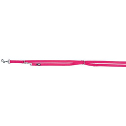 Trixie Smycz regulowana Premium, L-XL: 2m/25mm, fuksja
