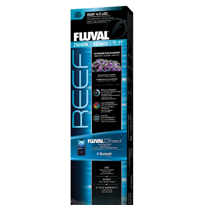 Fluval Reef 4.0 LED Oświetlenie do akwarium 46W 88,2-125,8 cm bluetooth