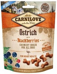 Carnilove Crunchy Snack Struś z Jeżynami 200g