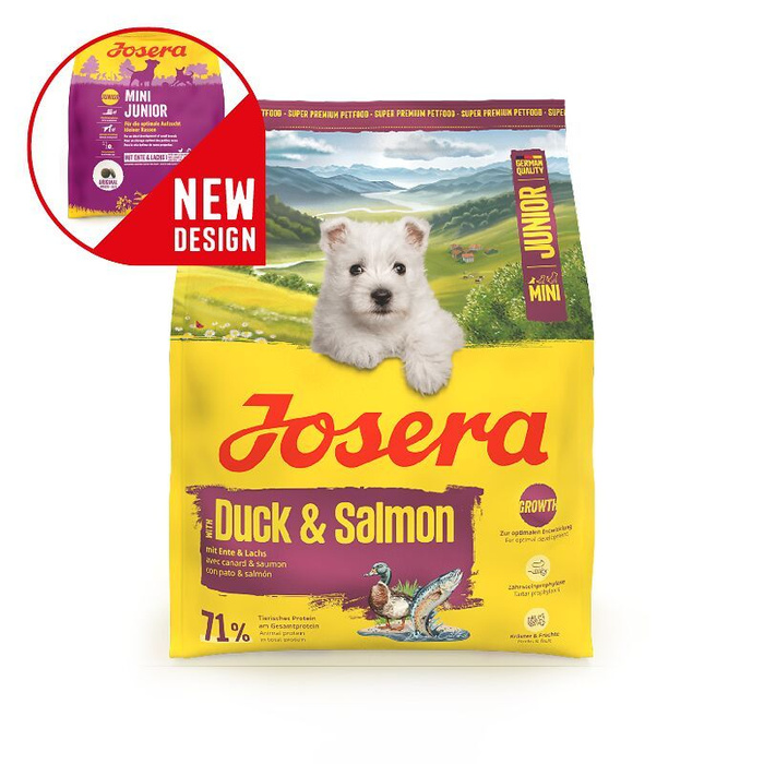 Josera Mini Junior Duck & Salmon 900g