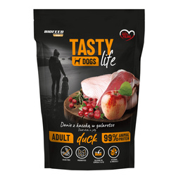 Biofeed Tasty Dogs Life kaczka 90% saszetka 150g