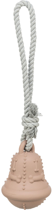 Trixie Xmas Dzwonek na Przysmaki z Linką – Zabawka z Kauczuku 36cm