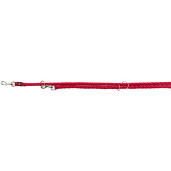 Trixie Smycz regulowana Cavo S-M: 2m/12mm czerwona