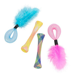 Trixie zestaw Tubes zabawki dla kota do 15cm 4szt.