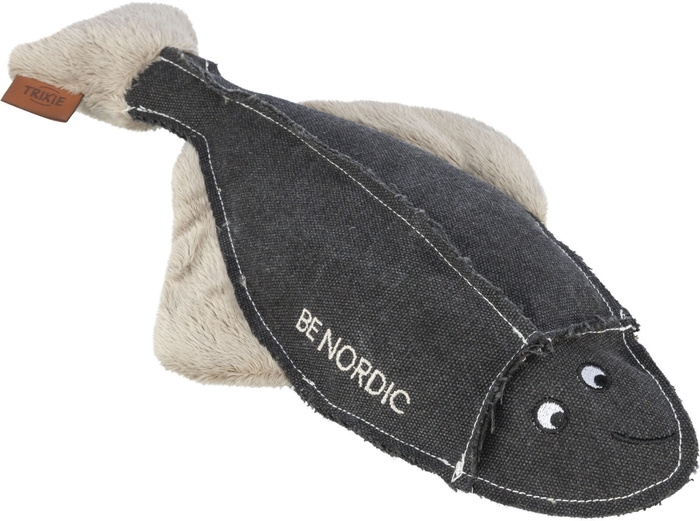 Trixie Be Nordic Flądra Hajo zabawka dla psa bawełna/plusz 35cm z dźwiękiem