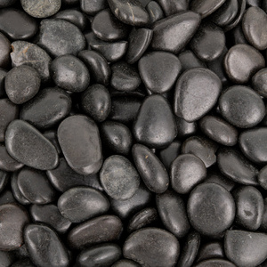 Terra Natura Kamienie polerowane Black Pebble II 10-20 do akwarium terrarium 5 kg/opak