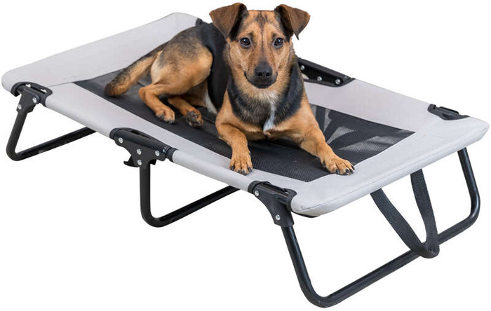 Trixie leżak dla psa szary do 15kg 79x19x50cm