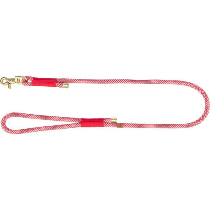 Trixie Smycz Soft Rope linka czerwono/kremowa XS-S: 1,20 m/6mm