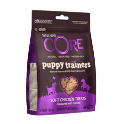 Wellness Core Puppy Trainers przysmak dla szczeniąt kurczak i marchew 170g