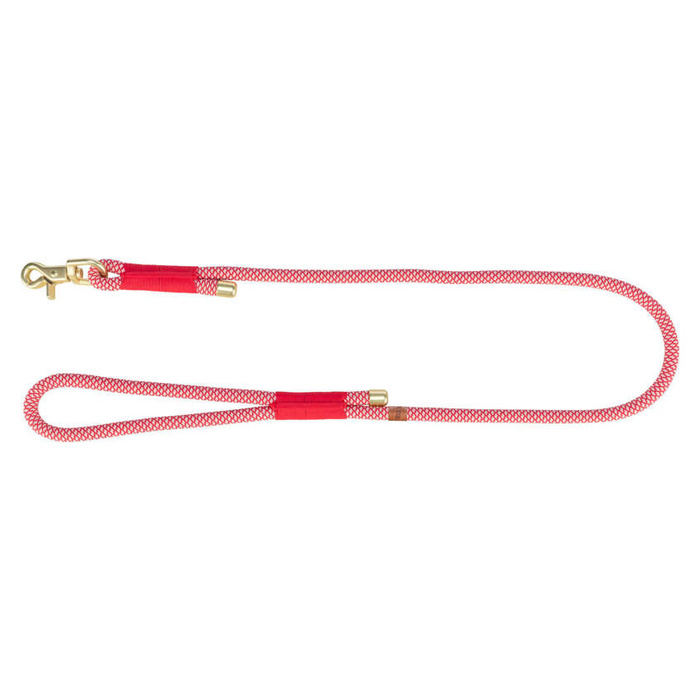 Trixie Smycz Soft Rope linka czerwono/kremowa L-XL: 1,00m/13mm