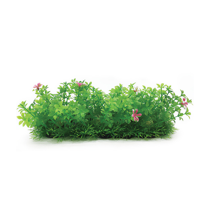 Aqua Natura Roślina Kępa z Różowymi Kwiatami 10x25cm