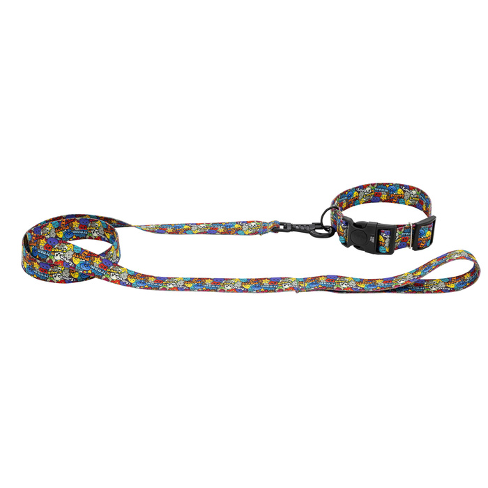 Barry King Obroża taśma dla psa Dream Party 20mm/35-54cm