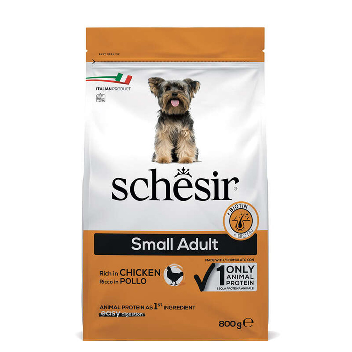 Schesir Suchy Pies Small Adult Kurczak 800g