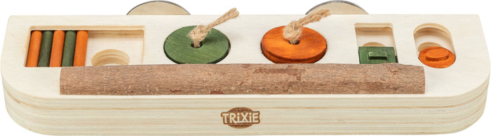 Trixie Snack toy zabawka logiczna dla ptaków drewno 25x9x4cm