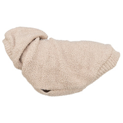 Trixie Carson bluza z kapturem dla psa piaskowa XXS: 24cm
