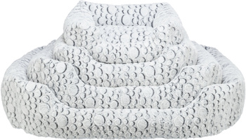 Trixie Legowisko Mila dla psa/kota biało/szare prostokątne 80x60cm