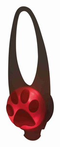 Trixie Flasher zawieszka świecąca biała ze wzorem 2,4cm/8cm