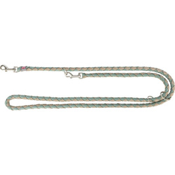 Trixie Smycz regulowana Cavo szałwiowy/piaskowy S-M: 2.00m/12mm