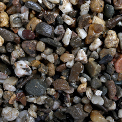 AquaDella Gravel Dark Coarse żwirek do akwarium ciemny 3-6 mm 2 kg