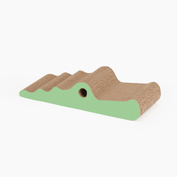 Catit Zoo Scratcher Krokodyl drapak dla kota kartonowy 44x18,5x9,5cm