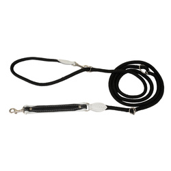 Barry King Smycz regulowana Skóra Łoś 20mm/6/220cm biały