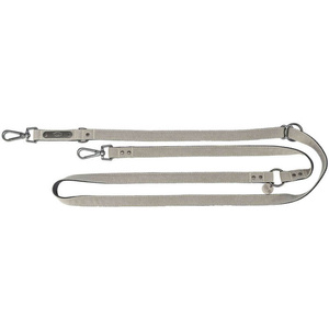 Trixie Smycz V CityStyle bawełna jasnoszara M-L: 2.00m/20mm