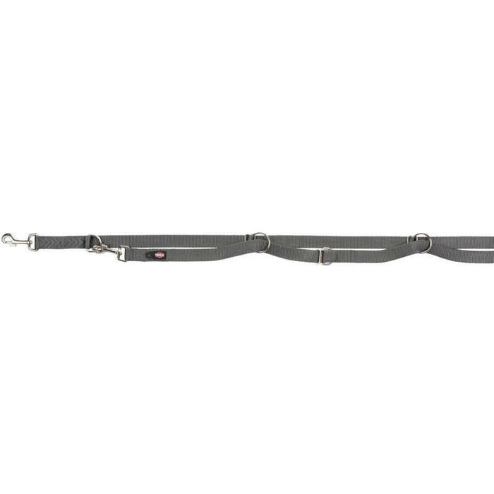 Trixie Smycz regulowana Premium M-L: 2m/20mm grafit