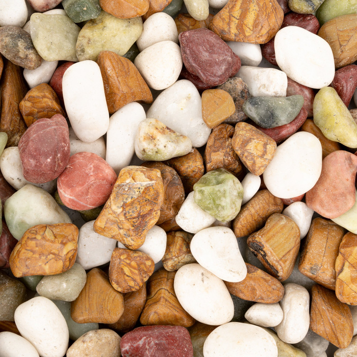 Terra Natura Kamienie polerowane Multicolor Pebble 10-20mm do akwarium terrarium 5kg/opak