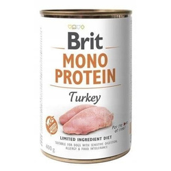 Brit Mono Protein z indykiem 400g