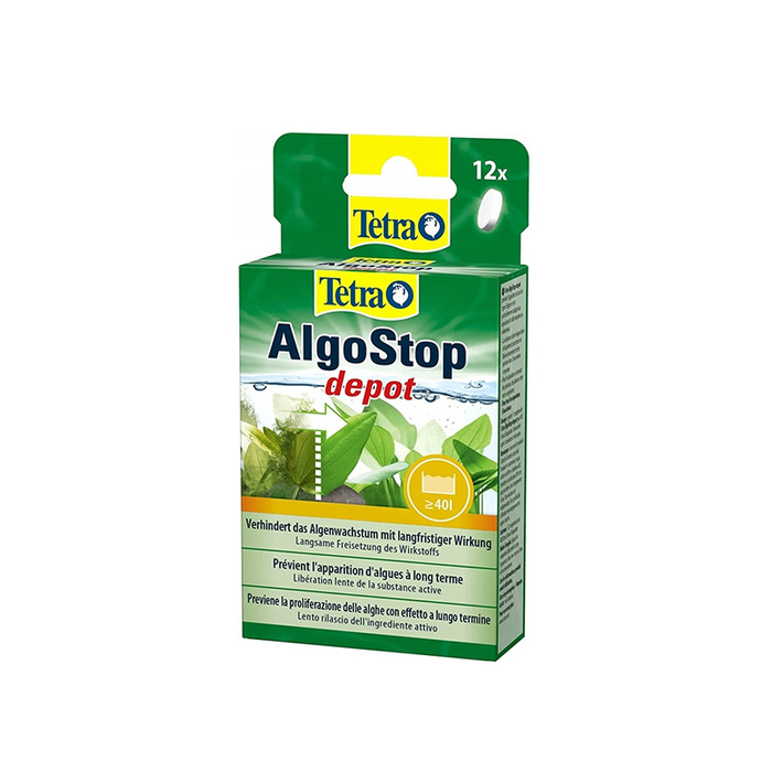 Tetra Algostop Depot 12 Tab. Ochrona Przed Glonami Akwarium Słodkowodne