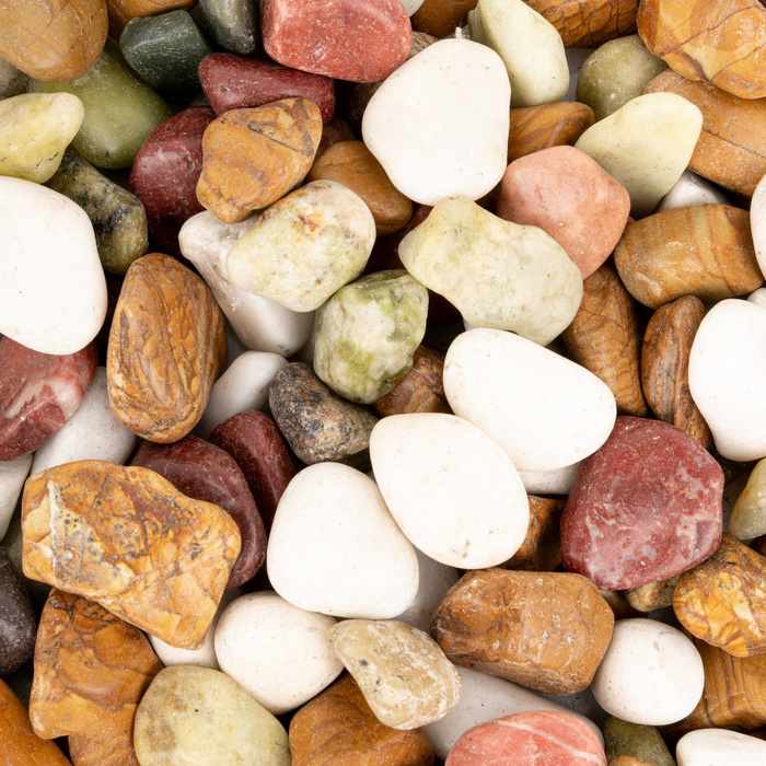 Terra Natura Kamienie polerowane Multicolor Pebble 10-20mm do akwarium terrarium 5kg/opak