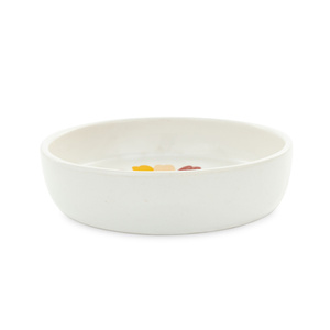 Vitapol Miska dla chomika biała nadruk Vitapol ceramiczna 150ml