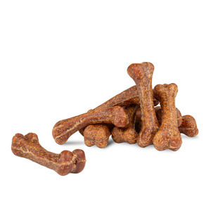 Hau&Miau Pausesnack przysmak dla psa kostki wapienne o smaku wołowiny 500g