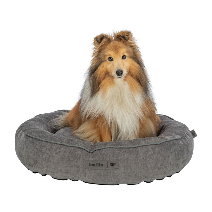 Trixie Vital Lennox Legowisko Ortopedyczne Okrągłe Chenille Szare 60cm