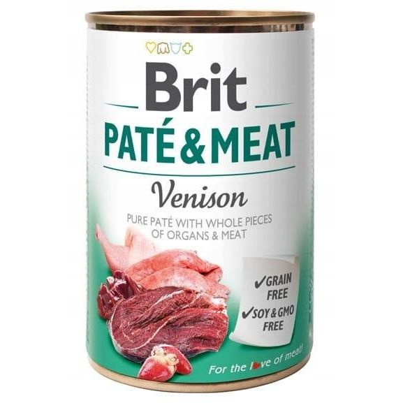 Brit Pate&Meat z dziczyzną 400g