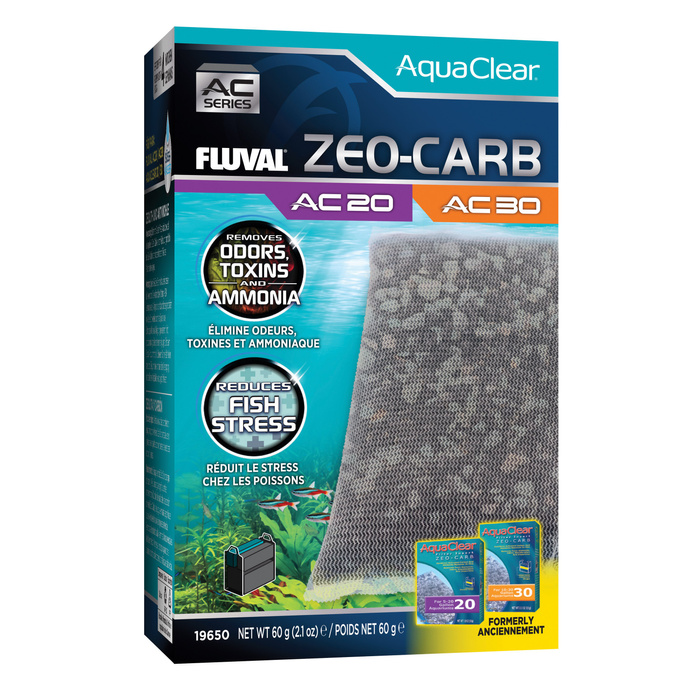Fluval AquaClear Zeo-Carb Wkład Chemiczny do Filtra AC20/AC30 60g