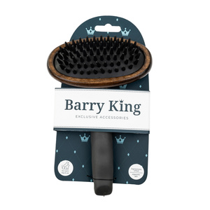 Barry King Szczotka typu pudlówka nasada materiał TPR + drewno 12,6x18,7cm